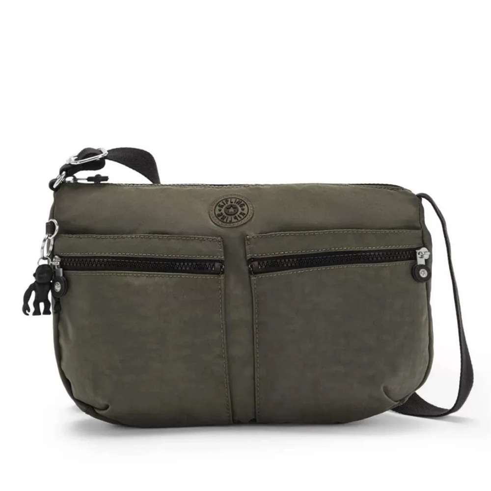 Kipling IZELLAH CROSSBODY BAG in Green Moss